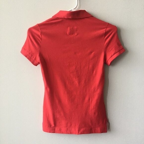 TNA  Aritzia Red Polo Shirt - Picture 4 of 6